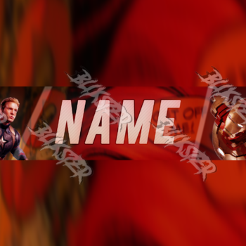 Bannière Premade/ Theme MARVEL/AVENGERS