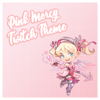 Pink Mercy Twitch Theme