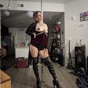 Corsets, Chains, and Poles.