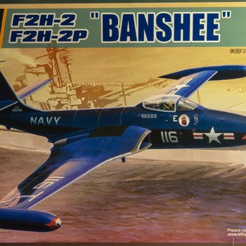 F2H-2 Banshee Model