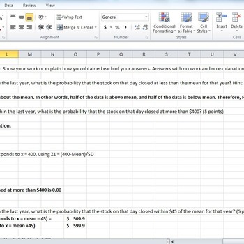 (Solved) Solution PROJECT 3 INSTRUCTIONS  Based on Larson & Farber sections 5.2-5.3