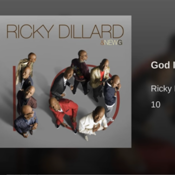 God Is (live version) - Ricky Dillard -  instrumental