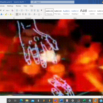 Lord Of The Rings : Return Of The King Microsoft Word Moving Skin