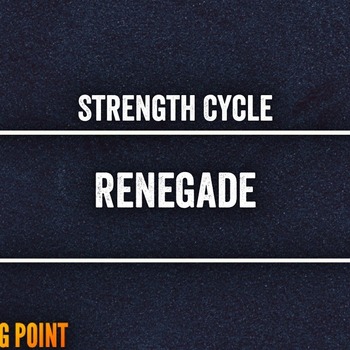 8 Week Crossfit Renegade Cycle