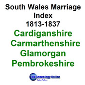 South Wales Marriage Index 1813-1837