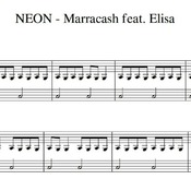 Spartito di "NEON - Marracash feat. Elisa"