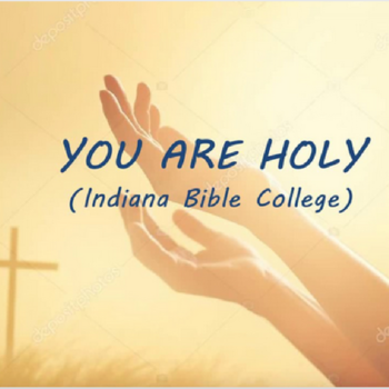 You Are Holy  - Indiana Bible College - instrumental backing track