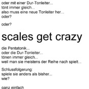 Alle Instrumente - Scales get crazy - Rolf Schnyder
