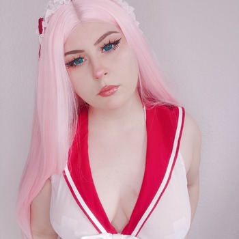Sexy pink haired girl set
