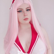 Sexy pink haired girl set