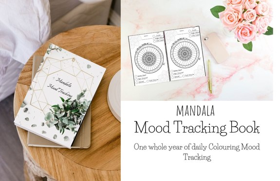 Mandala Mood Tracker Workbook - Bella Emporium. Track your mood with ...