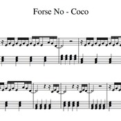 Spartito di "Forse No - Coco" per pianoforte