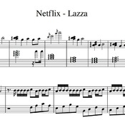 Spartito di "Netflix - Lazza" per pianoforte