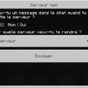 Plugin /mode et /serveur PMMP 4