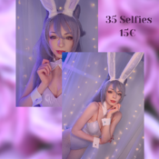 Bunny Keqing selfie set