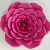 PDF Petal 23 Printable Giant Paper Flower for DIY Project Comes with 6 Sizes Petals + Rose Bud + Bases + Flat Centers for weddings & events