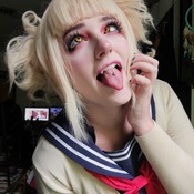 Set: Ahegao Toga Cosplay