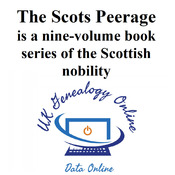 The Scots Peerage Volumes 1 to 9 Complete set