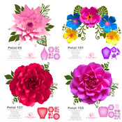 Ultimate Business Kit DIY Paper Flower Template Package 2.0 - The only thing you need to start your own Paper Flower Business Decor 4 events