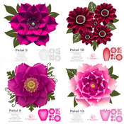 Ultimate Business Kit DIY Paper Flower Template Package 2.0 - The only thing you need to start your own Paper Flower Business Decor 4 events