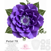 PDF Petal 78 Printable Cut Files for Trace and Cut ideal for baby shower, nursery decor, weddings, events, birthday, wall decor, and more