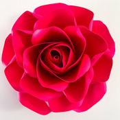 PDF Printable Tiny Rose 7 Cut Files Cutting Machine No resizing needed comes in 6 petal sizes 3-8 inches Rose Petal for bouquet