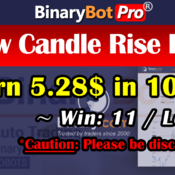 [Binary Bot Pro] New Candle Rise Fall (28-Mar-2020)