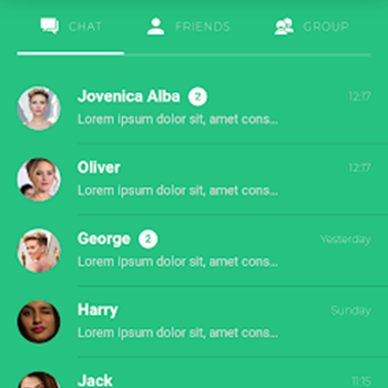 Ionic 4 Chat for starter app