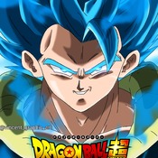 Dragon ball super gogeta variant poster