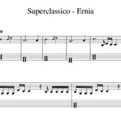 Spartito di "Superclassico - Ernia" per pianoforte