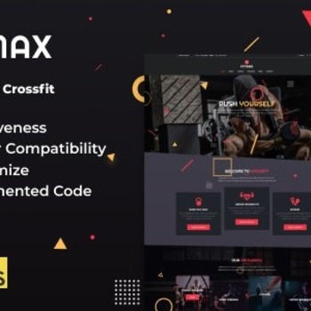 Fitmax | Fitness and Crossfit HTML Template