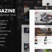 Hotmagazine - News & Magazine HTML Template