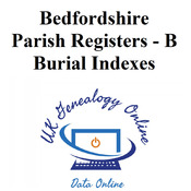 Bedfordshire Burials Index - B