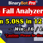 [Binary Bot Pro] Rise Fall Analyzer Bot (7-Jul-2020)