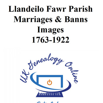 Llandeilo Fawr Marriages & Banns Images