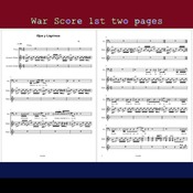 War Horizon Sheet Music