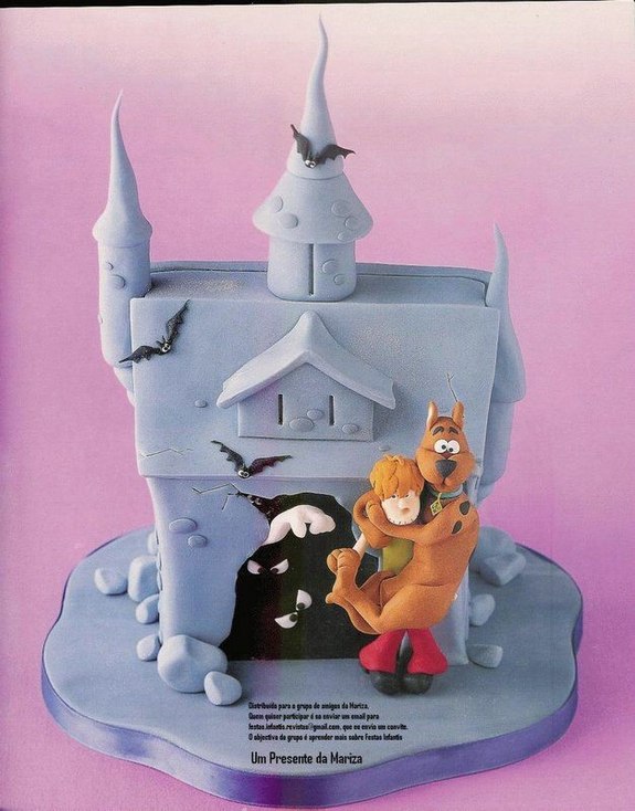 Instant download of project :Sculpting Art Dolls in Polymer Clay --Cartoon Cakes - Debbie Brown