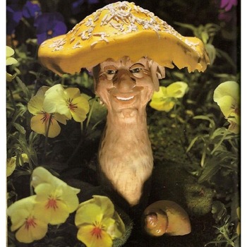 Instant download of project :Sculpting Art Dolls in Polymer Clay --mushroom