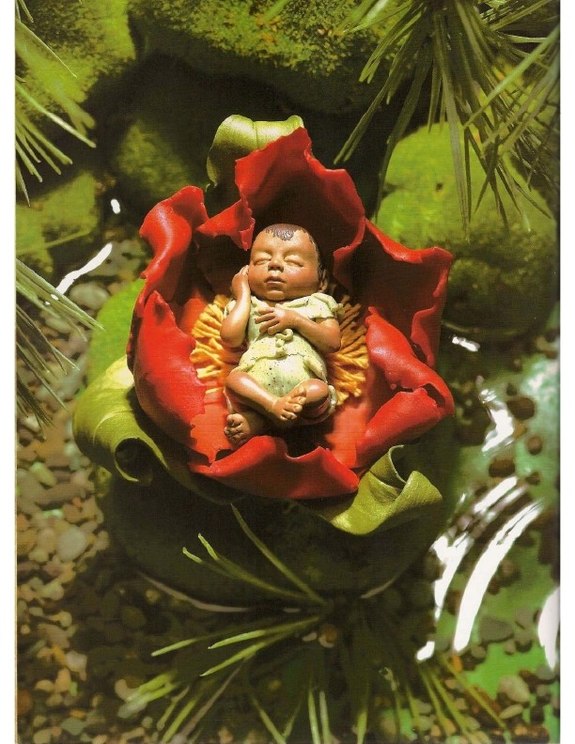 Instant download of project :Sculpting Art Dolls in Polymer Clay --fairy baby