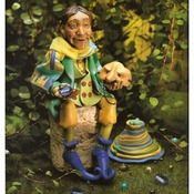 Instant download of project :Sculpting Art Dolls in Polymer Clay --fairy man