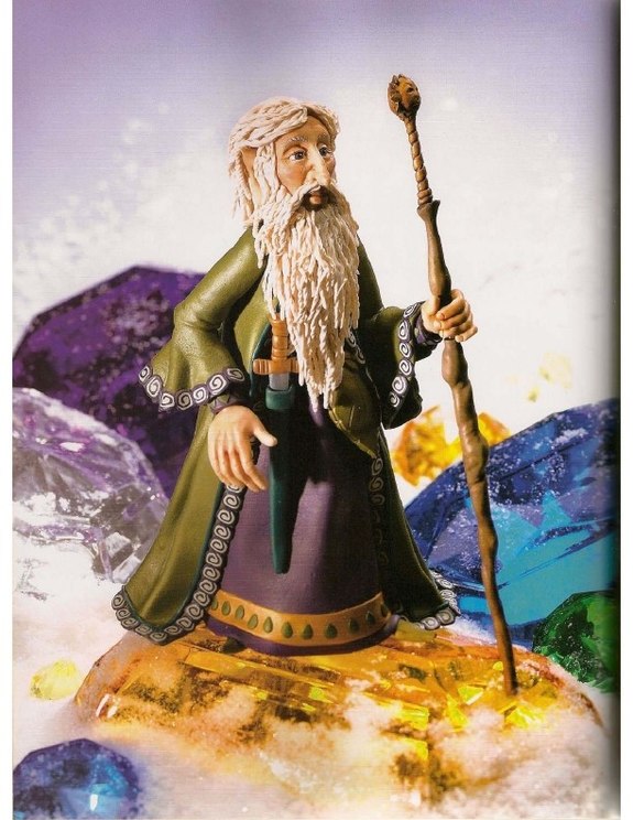 Instant download of project :Sculpting Art Dolls in Polymer Clay ---fairy saint