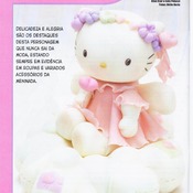 instant download project :Doll's House Projects with Polymer Clay---white cat