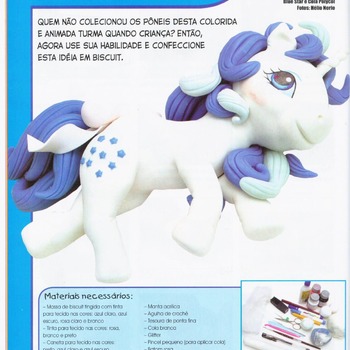 instant download project :Doll's House Projects with Polymer Clay---pony