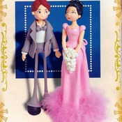 SCULPTING THE EASY WAY IN POLYMER CLAY FOR BEGINNERS 2: How to sculpt wedding couple