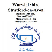 Warwickshire, Stratford-on-Avon Parish Registers