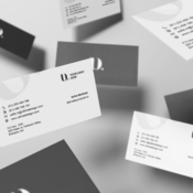 Business card template T02 - PSD