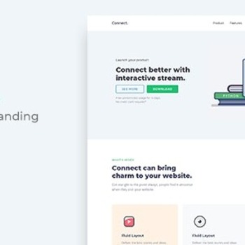 Connect Multipurpose Landing Page Template