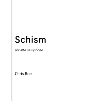 Schism - Alto Saxophone