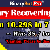 [Binary Bot Pro] Smart Recovering RF (23-Jul-2020)