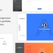 Malat - Responsive Personal / Portfolio / Resume Template